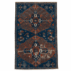 Antique Kazak Rug | Double Medallions | 3x5