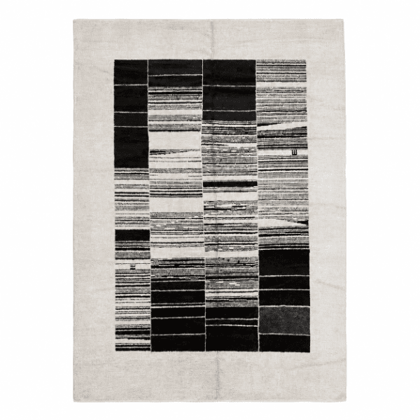 Contemporary Turkish Hemp Rug - 9x12