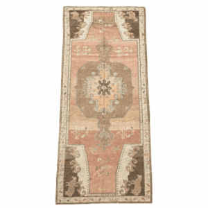 Vintage Kars Runner | Medallion and Animal Motifs | 6x14