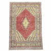 Antique Gördes Rug | Delicate Floral Motifs | 7x11