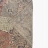Antique Gordes Rug | Soft Neutral Diamond Tile Design |  7x9
