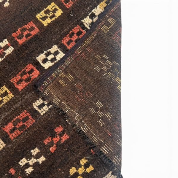 Antique Konya Rug | Abstract Geometric Design | 3x4
