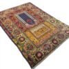 IMG_7149-Photoroom-600w Antique Ottoman Turkish Rug l Mihrab Design with Columns and Lamp | 120+ Years Old | 4x6