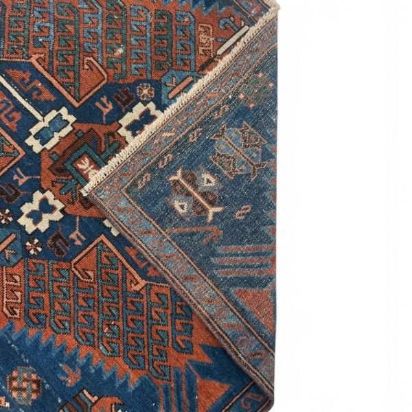 Antique Kazak Rug | Double Medallions | 3x5
