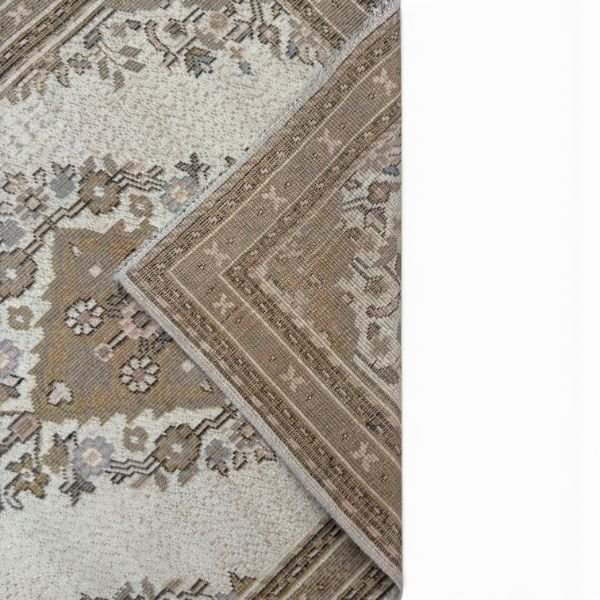 Vintage Hereke Runner | Floral Medallions | 3x15