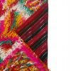 Vintage Filikli Tulu Rug | Long Pile Rug with Patchwork Design | 5x8