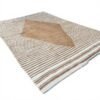 Contemporary Turkish Tulu Rug | Geometric Medallion |10x15