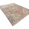 Antique Heriz Rug | Floral Medallion | 8x11