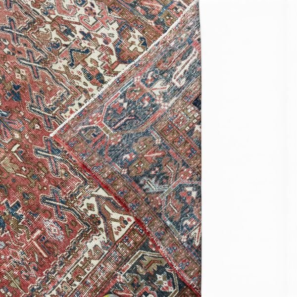 Antique Heriz Rug | Medallion Design | 9x12