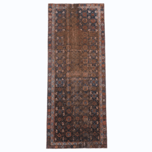 Antique Worn  Veramin Runner | Allover Floral Design | 5x10