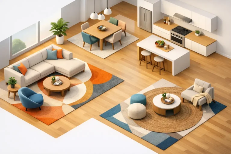 Best Rugs for Open Floor Plans, Chosen Well
