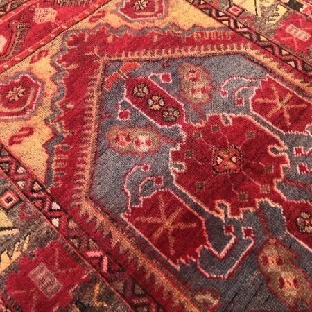 Vintage Turkish Rug | Medallion Design | 3x5