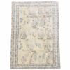 4344F246-0A0B-4E37-BCE2-8945F4059258-600w Antique Turkish Rug | Ivory & Blue Boteh Motifs | 6x9
