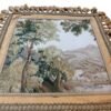 French Silk Aubusson Landscape Cushion Cover | 20" x 20"