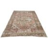 Vintage Faded Heriz Rug | Muted Red | 9x12