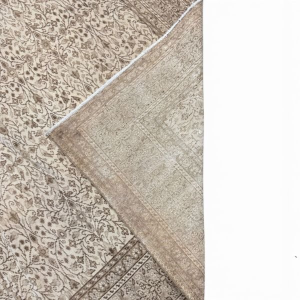 Antique Sivas Turkish Rug | Ivory  Allover Design | 9x12