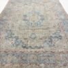 IMG_7551-Photoroom-600w Antique Meset Persian Rug | Faded Blue Floral Motifs | 8x11