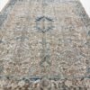 Antique Heriz Rug | Faded Blue Stylized Motifs | 7x9
