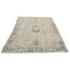 Antique Heriz Rug | Faded Blue Stylized Motifs | 7x9