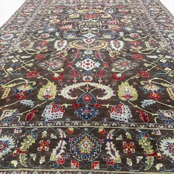 Handmade Floral Rug | Allover Design | 10x12