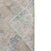 Antique Tabriz Rug  | Faded Ivory With Delicate Blue Floral Motifs | 7x10