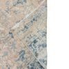 Antique Heriz Rug | Faded Ivory with Blue Stylized Motifs | 7x9