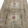 Vintage Turkish Kars Rug | Warm Beige & Brown with Large Medallions | 7x10