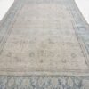 Antique Kirman Rug | Faded Ivory With Delicate Floral Motifs | 8x12