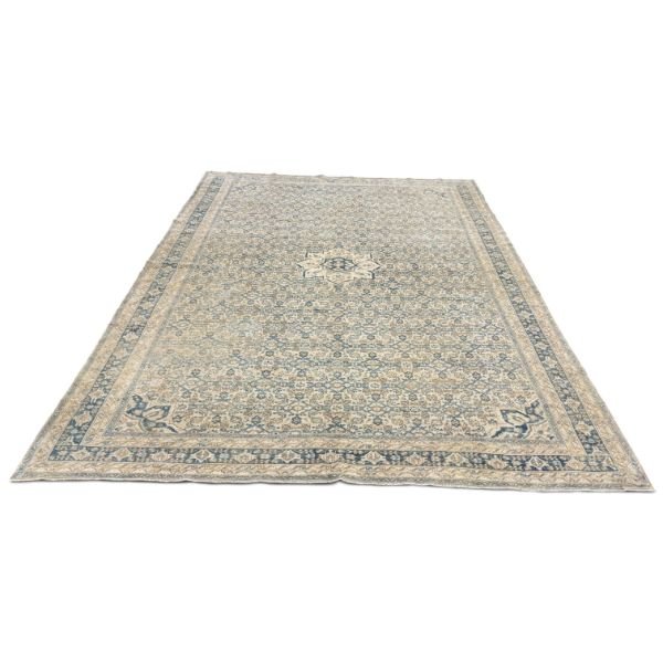 IMG_7646-Photoroom-600w - Copy Antique Malayer Rug – Intricate Ivory, Blue & Beige Floral Design