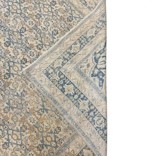 IMG_7647-Photoroom-600w - Copy Antique Malayer Rug – Intricate Ivory, Blue & Beige Floral Design