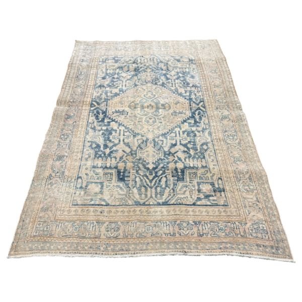 Antique Stylized Medallion Rug | 3x5