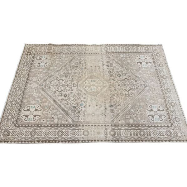 Antique Stylized Floral Rug | 3x5