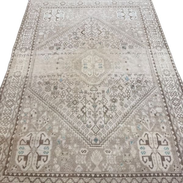 Antique Stylized Floral Rug | 3x5