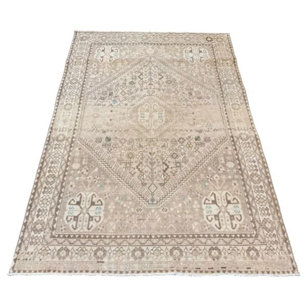 Antique Stylized Floral Rug | 3x5